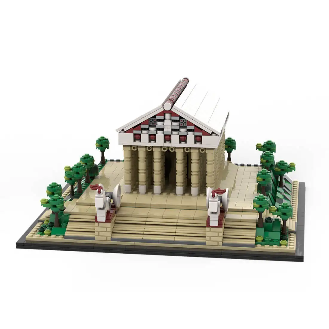 

Custom MOC-55411 Artemis Temple Model(2056PCS) Toys Gift for Christmas
