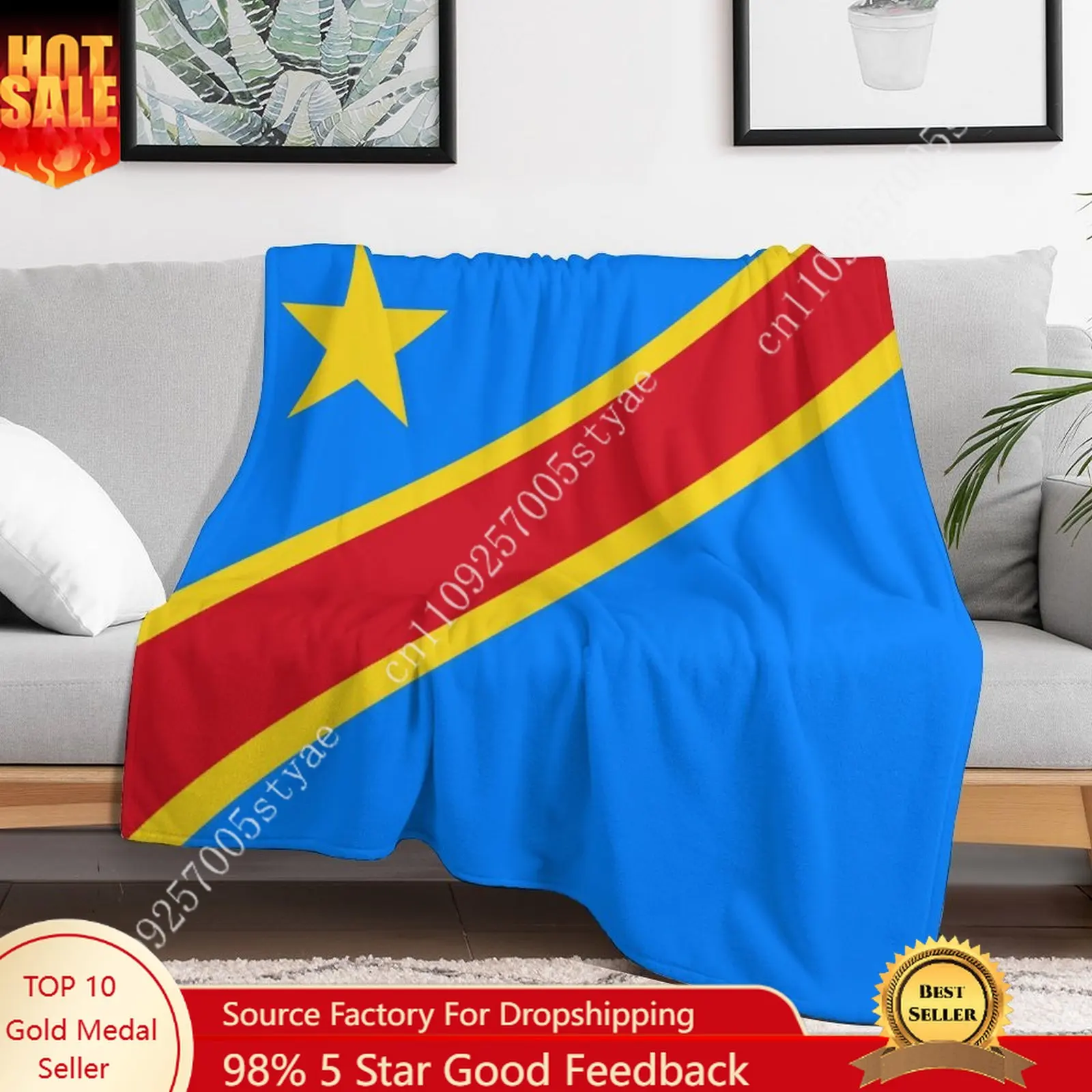 

Democratic Republic of The Congo Flag Flannel Blankets Are Soft Comfortable and Warm Perfect for Winter Naps Homes Offices