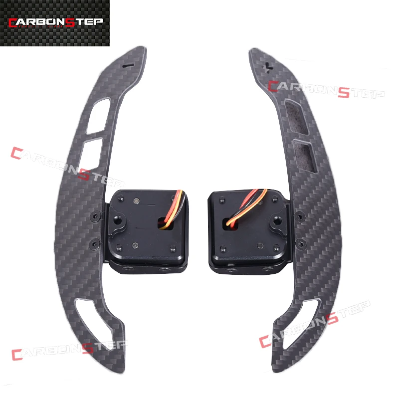 For Audi A4 B9 A3 S3 RS3 RS6 C7 C8 TT TTRS R8 Q7 RS7 A5 S5 RS5 S4 RS4 Magnetic Paddle Shifter Car Steering Wheel Shift Paddle - view 3