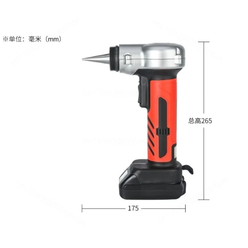1632 E-Xa Cordless Tube Expander Tool Kit Lithium Battery Flaring Tool for AC HVAC Refrigeration Floor Heating Pipe