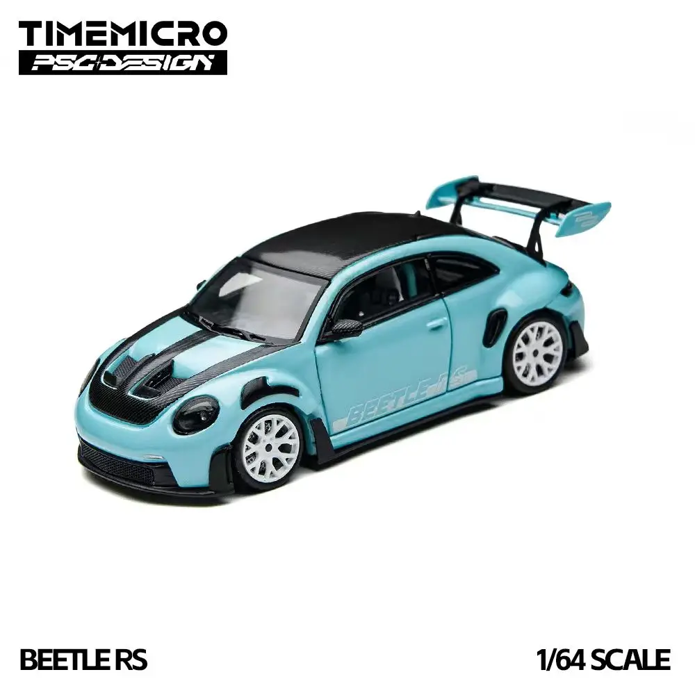 

*Pre-order*TimeMicro1:64 Classic RS Clear Blue Diecast Car Model For Display Collection Gift