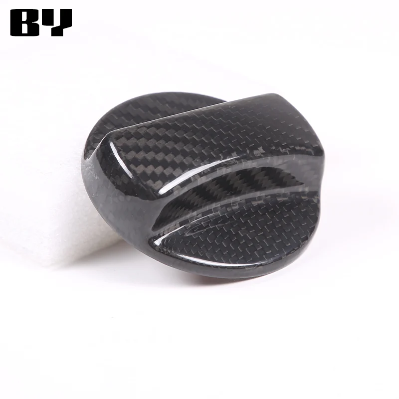 For BMW X3 X4 X5 G01 G05 2018-2023 real carbon fiber car fuel cap sticker car decoration protection accessories 1Pcs