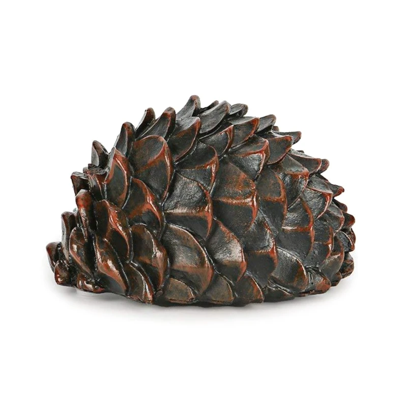 

Realistic Pinecone Container Storage Box for Hiding Money Jewelry Hiddens Stashs Secret Storage Safe Vaults X3UC