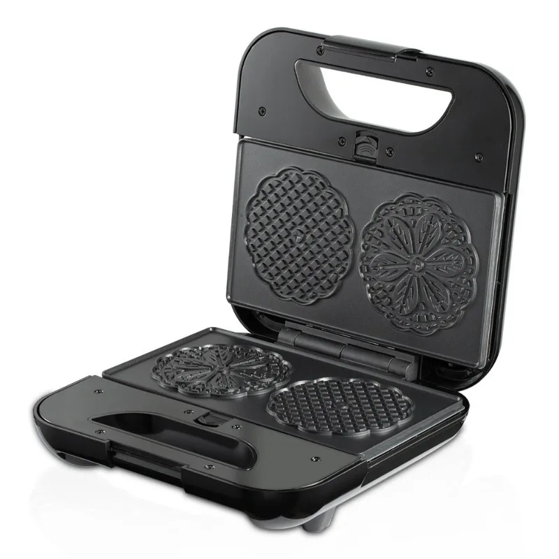 3-in-1 Multi-Functional Breakfast Maker, Sandwich Press, Waffle Maker & Steak Grill, Toast Toaster