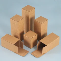 20pcs Rectangular Paper Packaging Box Small Empty Corrugated Box Box for Umbrella Cardboard Packaging Universal Paper Carton