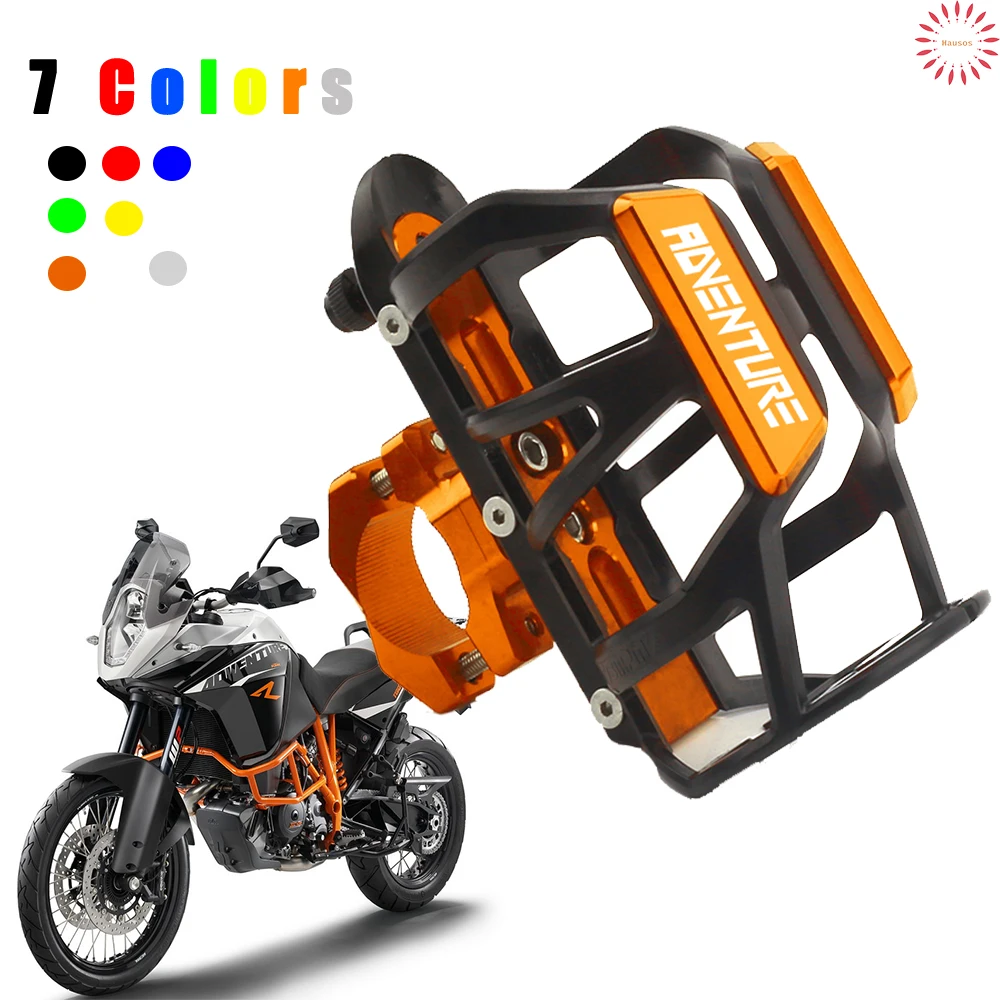 

For KTM Adventure ADV Motorcycle CNC Beverage Water Bottle Drink Cup Holder Bracket Mount Accessories Hot Selling
