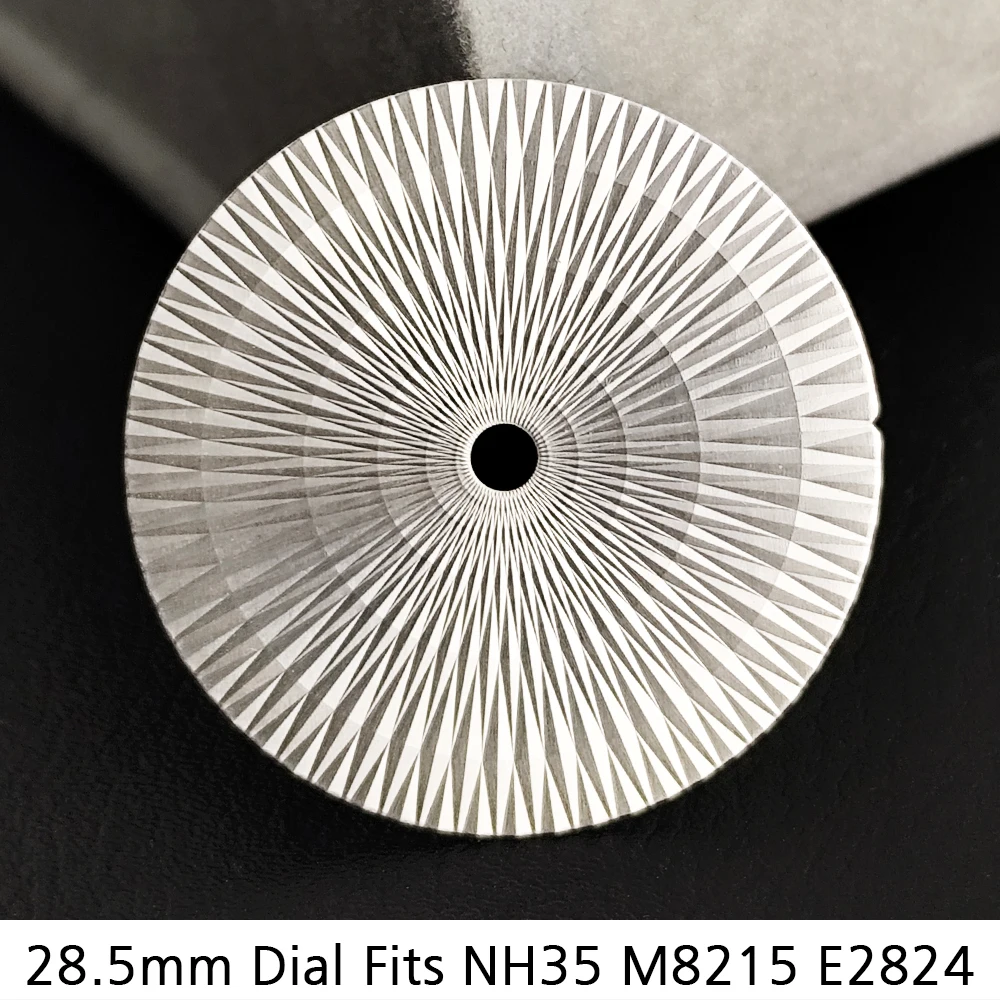 Hochwertiges 28,5-mm-Uhrenzifferblatt passend für NH35 M8215 E2824 Uhrwerke Zubehör NH35 Textur-Uhrenzifferblatt Mechanische Uhrenteile – Detail 9