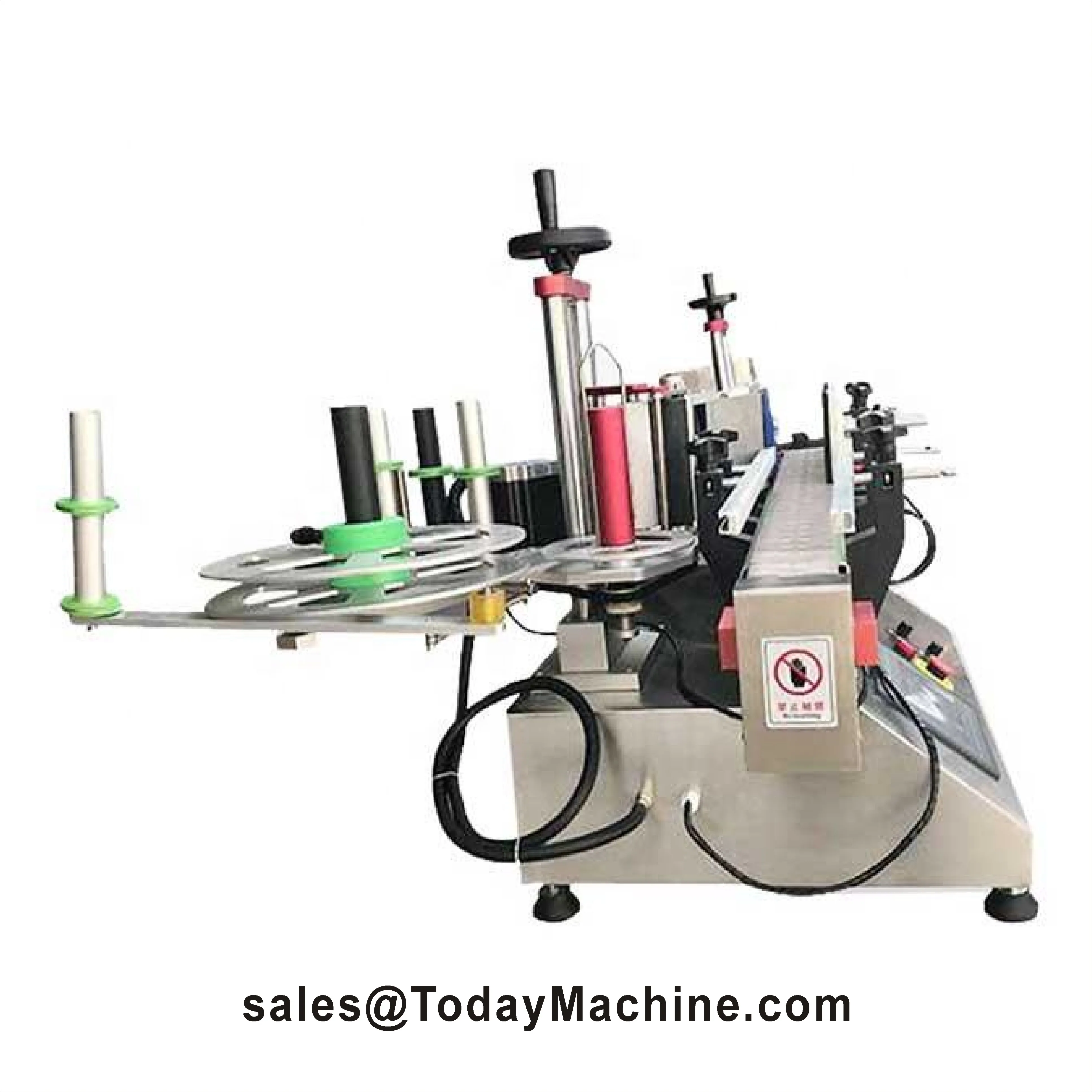 Automatic Round Bottle Sticker Labeling Machine