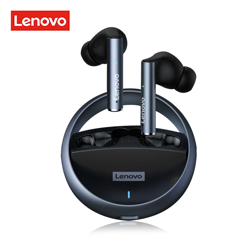 Lenovo LP60 TWS Earphones Wireless Bluetooth 5.3 HIFI Stereo Noise Reduction Headphones Touch Control 300mAH Low Latency Headset