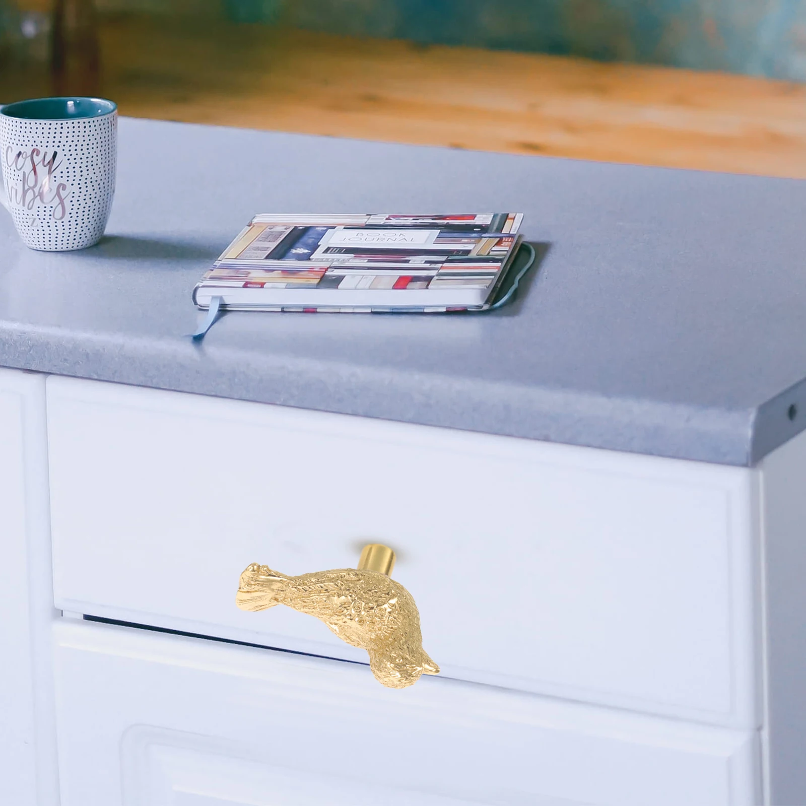 

Brass Bird Handle Kitchen Handles for Cupboards Door Knobs Drawer Pulls Cabinet Little