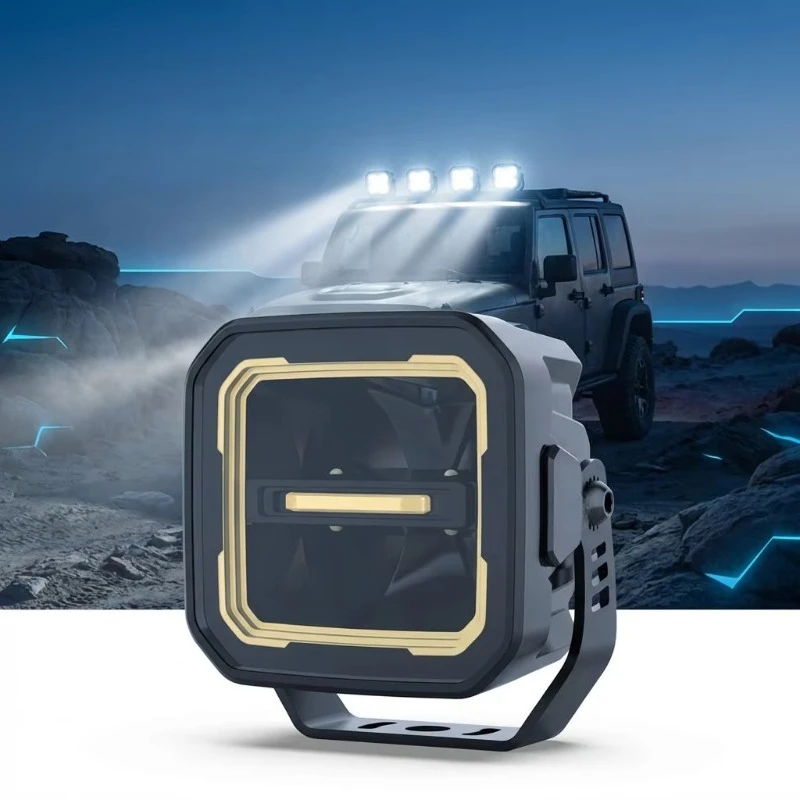 High quality LED spotlight, suitable for four-wheel drive vehicles and off-road vehicles
