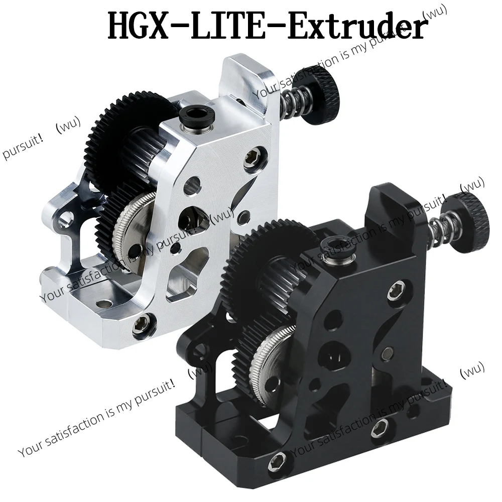 

Hgx-lite-Extruder Dual Gear Hard Steel Deceleration Gear High Speed Motor 3D Printer Parts for CR10 CR 10s Ender3 V2 VORON