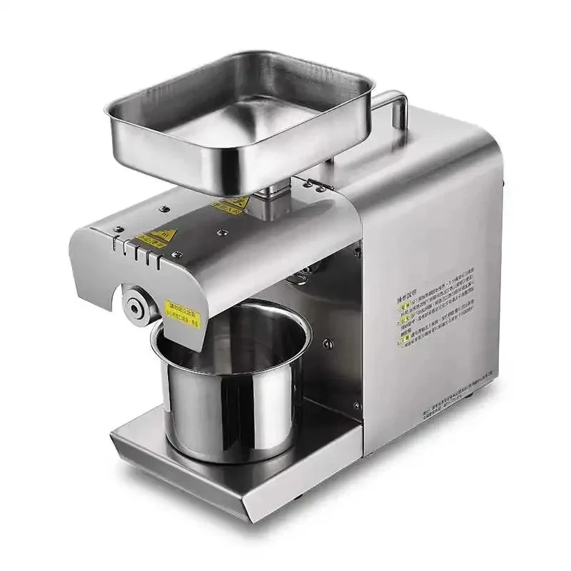 

700W Automatic Hot Cold Oil Expeller Olive Kernel Oil Press machine 110V/220V