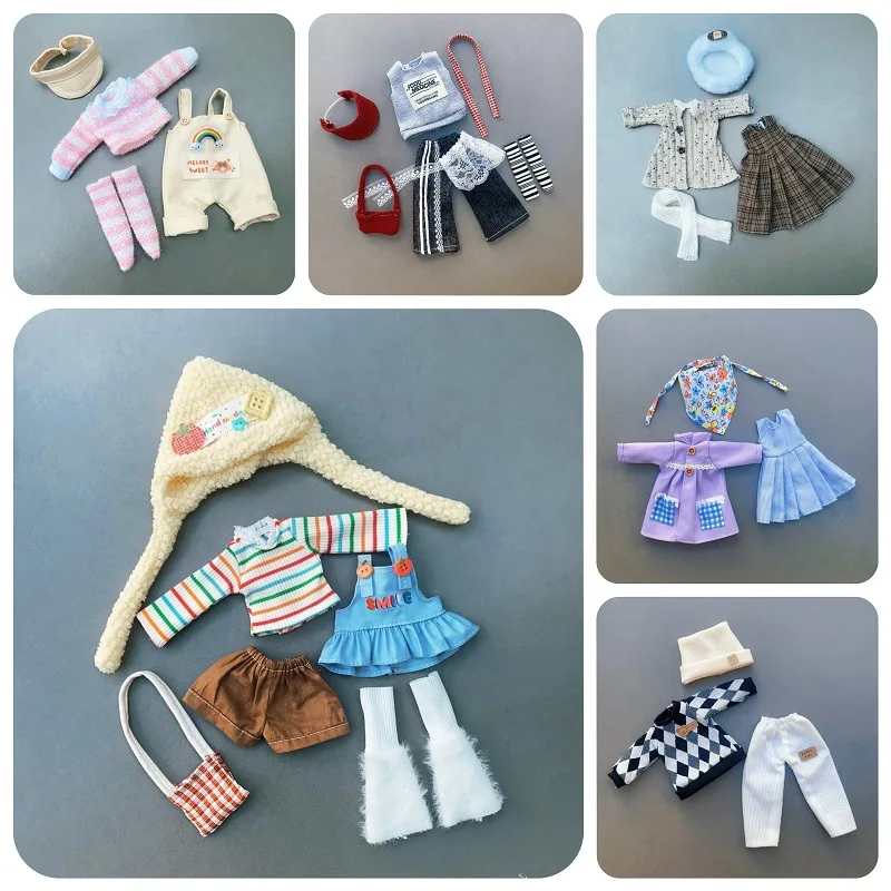 

Детская одежда 1/6 BJD, кукольная одежда, повседневная юбка принцессы, штаны, комплект с капюшоном