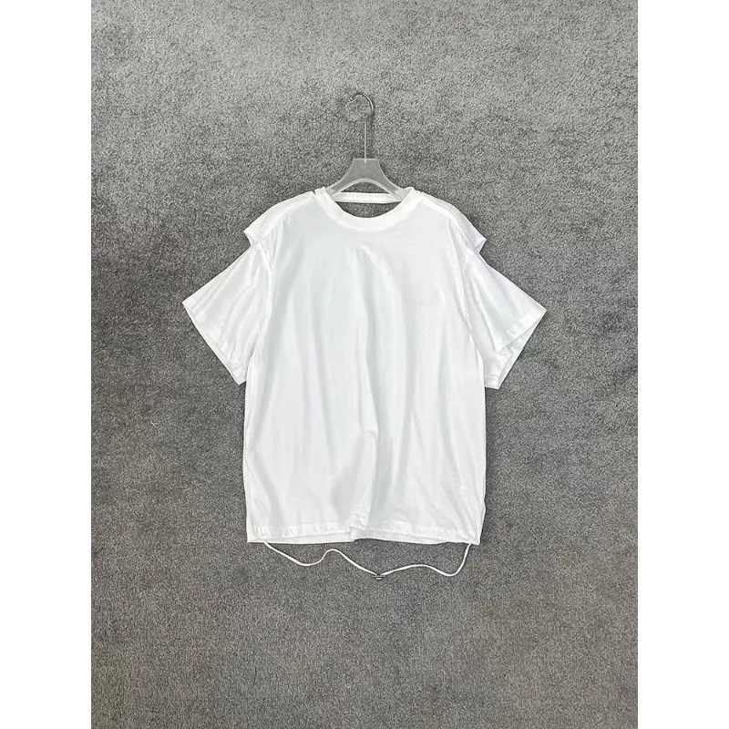 

Top Quality Y/project T-shirt with Multiple Wearing Styles and Ruching Men Women Fashion Casual T-Shirts