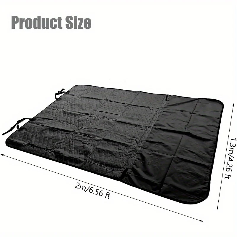 Forro de carga para SUV, cubierta de maletero para perros, impermeable, para mascotas, tamaño Universal (80 "L x 51,6" W)