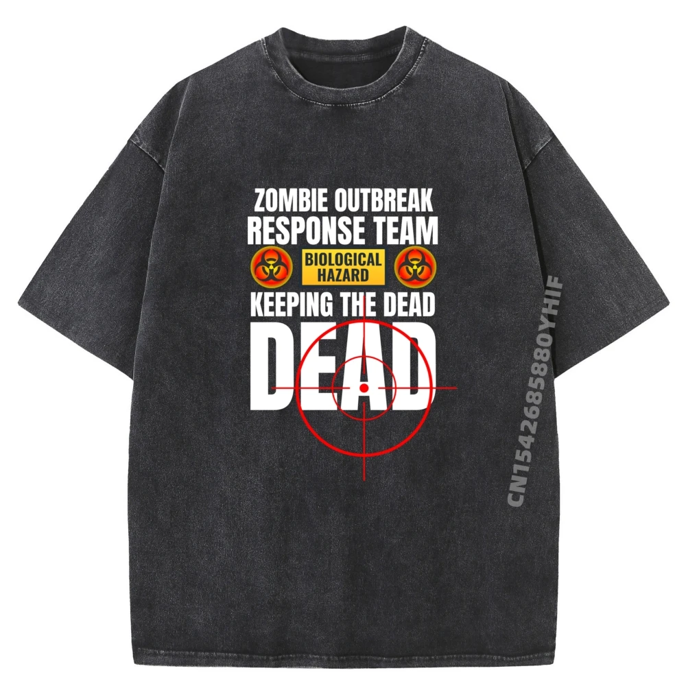 

Cool Zombie T Shirt For Men And Zombie Apocalypse Tee Graphic Tee Shirt Printed Tshirts Men Vintage Style Washed Shirt