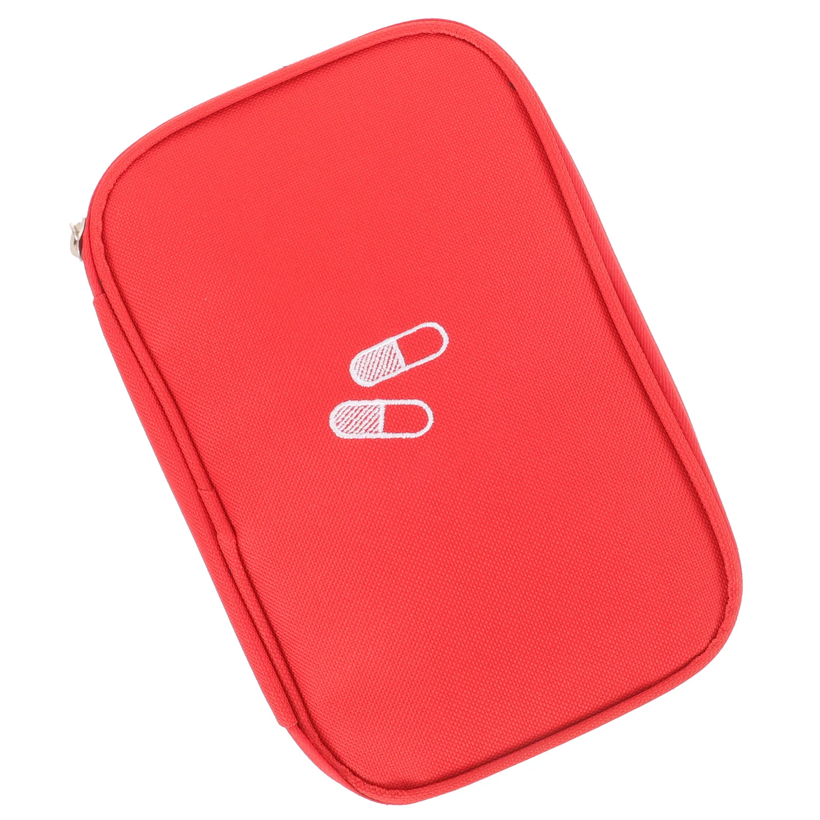 حقيبة طبية محمولة، منظم كبير، سحاب متين للإسعافات الأولية، السفر، المشي لمسافات طويلة، لوازم التخييم، حقيبة تخزين الأدوية