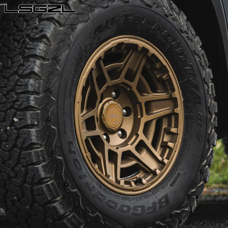 

LSGZL Forged Off-Road Alloy Wheel 5x120 5x127 5x150 6x139.7 16 17 18 20 22 24 26 Inch Rims Jeep Pickup Truck Impala New 25mm
