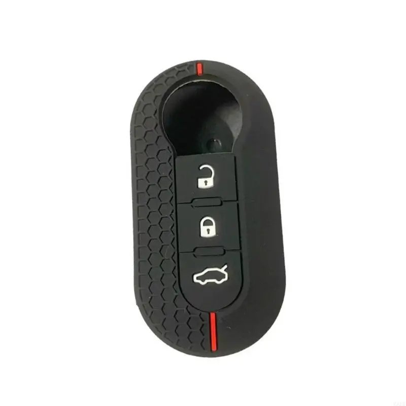 2025 New Flexible Stretchable 3 Button Folding Remote Shell Protective Case Housing Suitable For 500 500L Car
