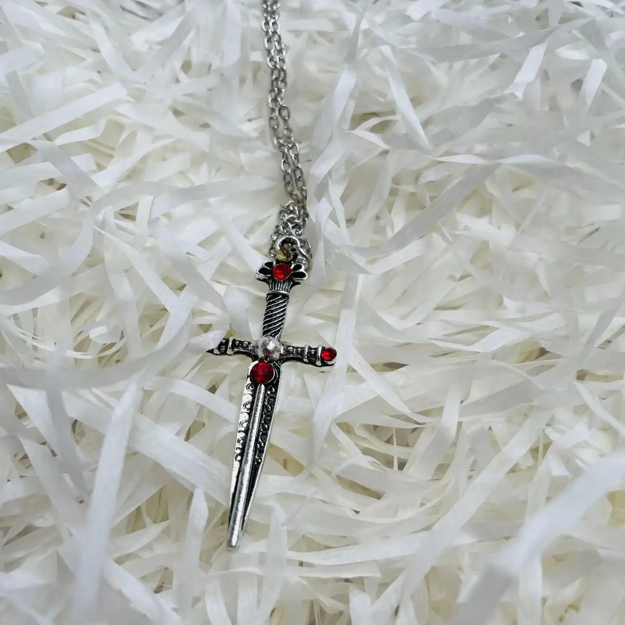 Coffret cadeau épée d'adrensword, collier pendentif, collier en cuir PU, collier à maillons de UL, accessoires de cosplay, Cos magiques, sac cadeau, 5 pièces