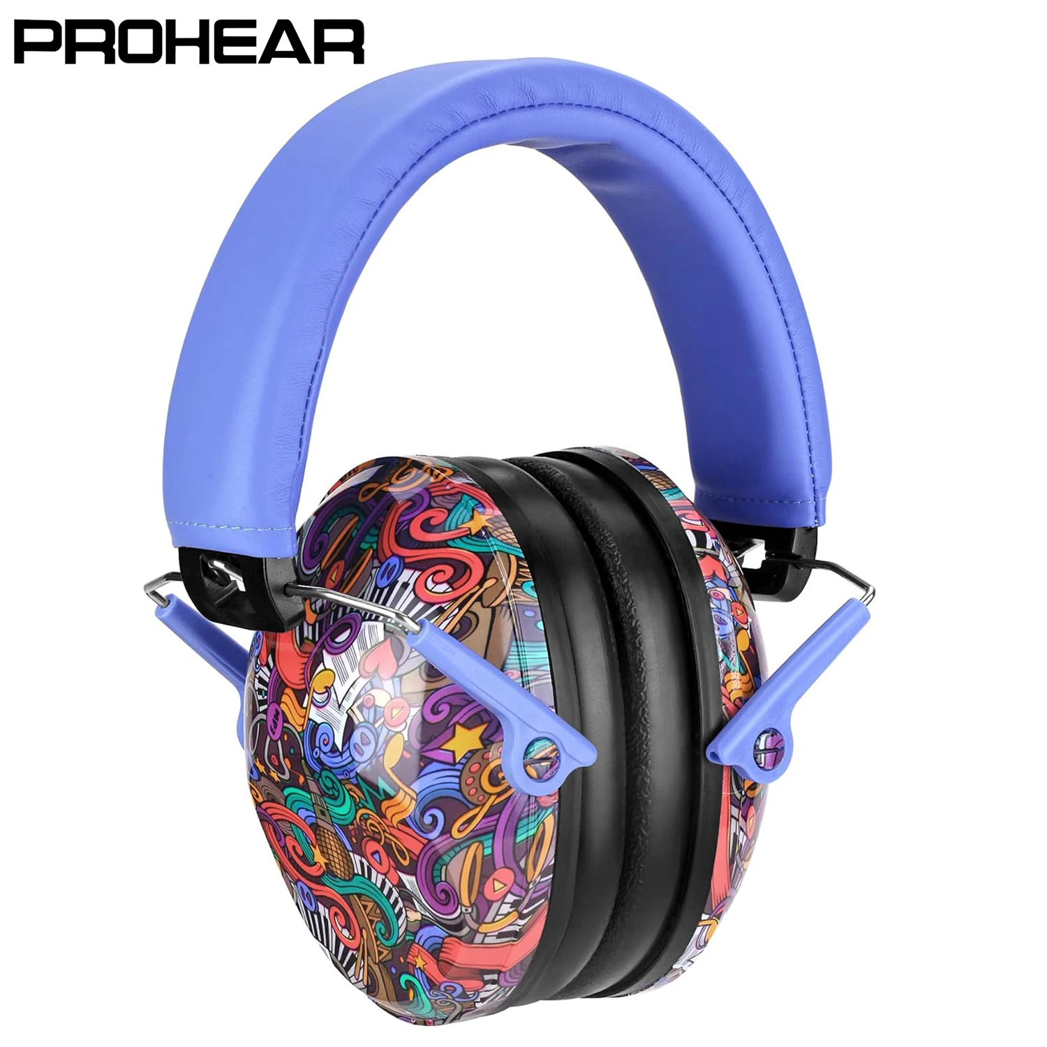 PROHEAR Children Hearing Protection Adjustable Earmuffs Noise Elimination Ear Muff Baby Headphones Comfortable Headset NRR 25dB