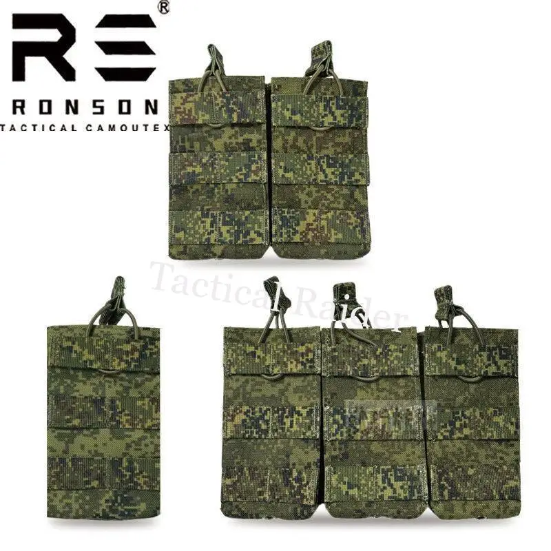 TAZ16 Bolsa táctica cargadores individuales dobles triples EMR cintura - imagen 4