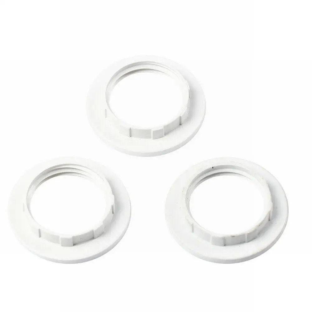 100% Brand New Lamp Shade Ring Replacement Spiral Lamp Holder Black/White E14 Lamp Shade Inner Dia 28mm Lampshades