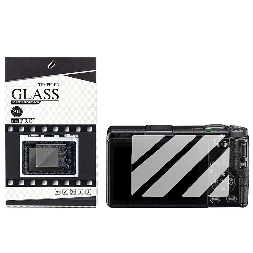 Anti Scratch Tempered Glass Screen Protector Full Protection Shockproof Camera Screen Protector HD Clear for RICOH GR IV