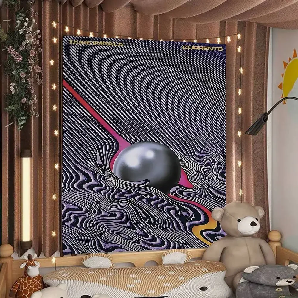 Band Singer Star Tame Impala Hippie Wall Hanging Tapestries Bohemian Wall Tapestries Mandala INS Home Decor