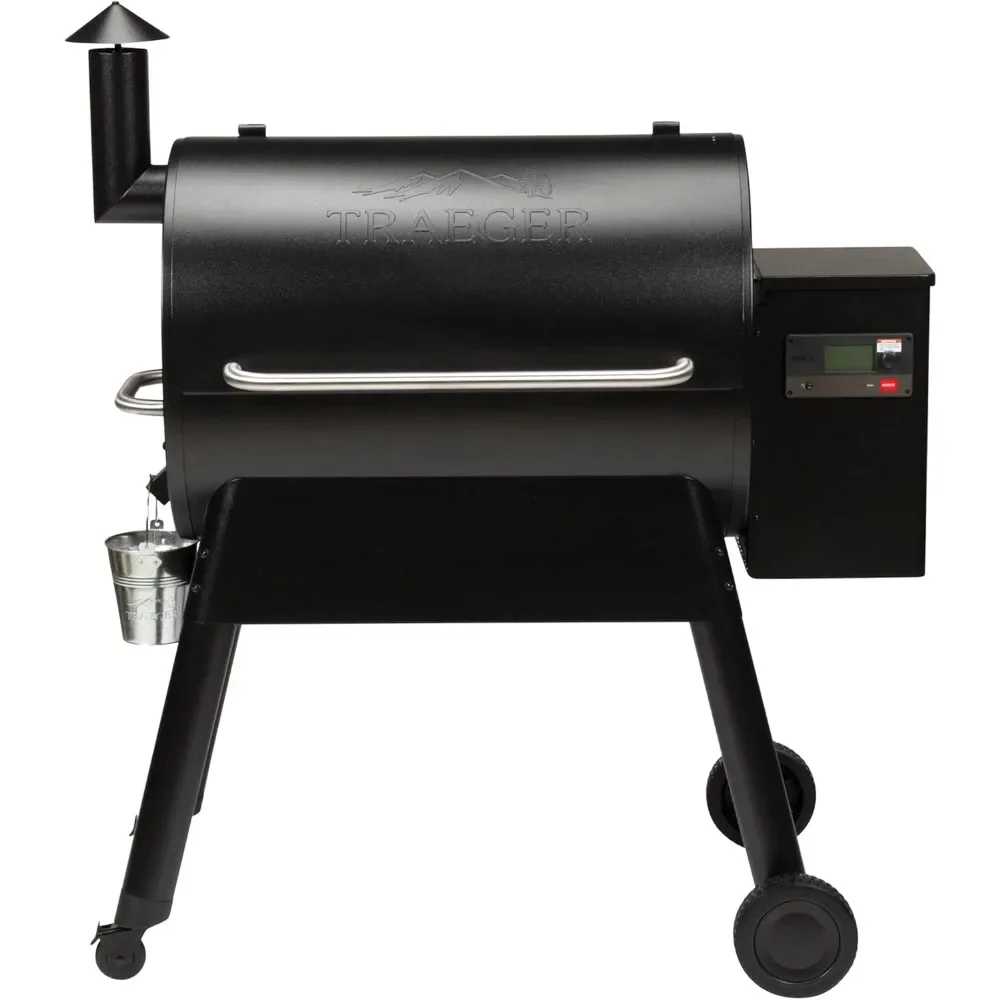 Grills Pro 780 Electric Wood Pellet Grill and Smoker, Black, 780 Square Inches Cook Area