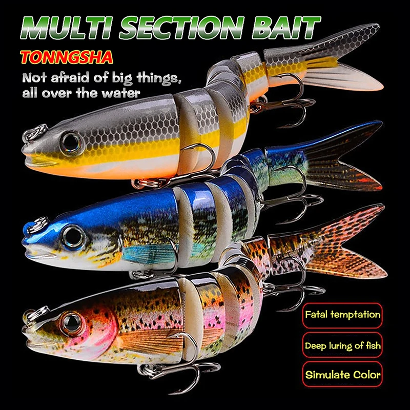 19g13.5cm True Long-Distance Casting Lua Bait Knobby Fish Sinking Minnow Bass Gan Fish Dogfish Blackfish Freshwater Sea Fishing