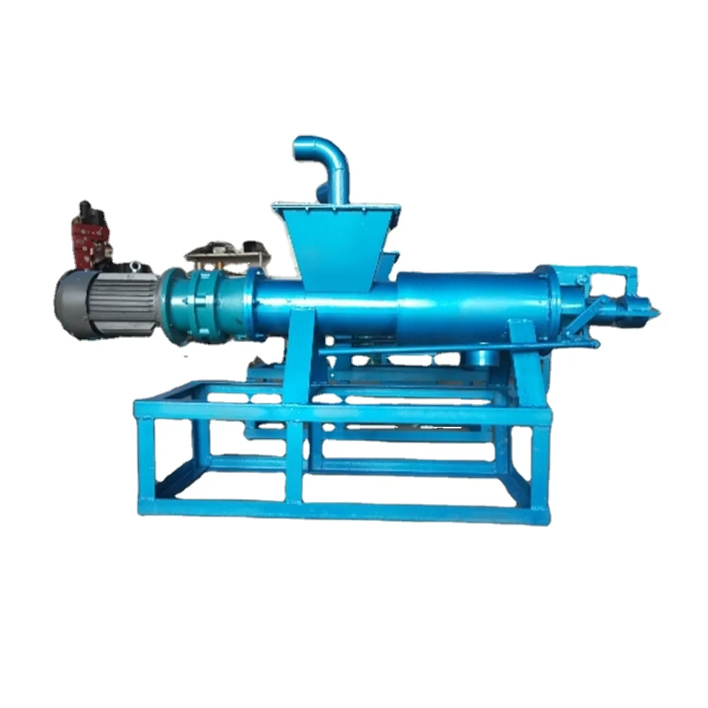 Poultry Manure Dung Dewatering Machine Chicken Dung Fertilizer Making Machine Liquid Solid Separator