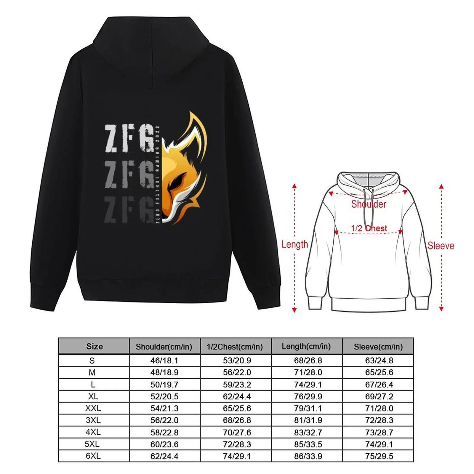 ZFG 2023 - هوديي برتقالي يرتدي الرجال ملابس أنيمي ملابس الذكور الرجال قميص العرق مجموعة رجالي هوديس