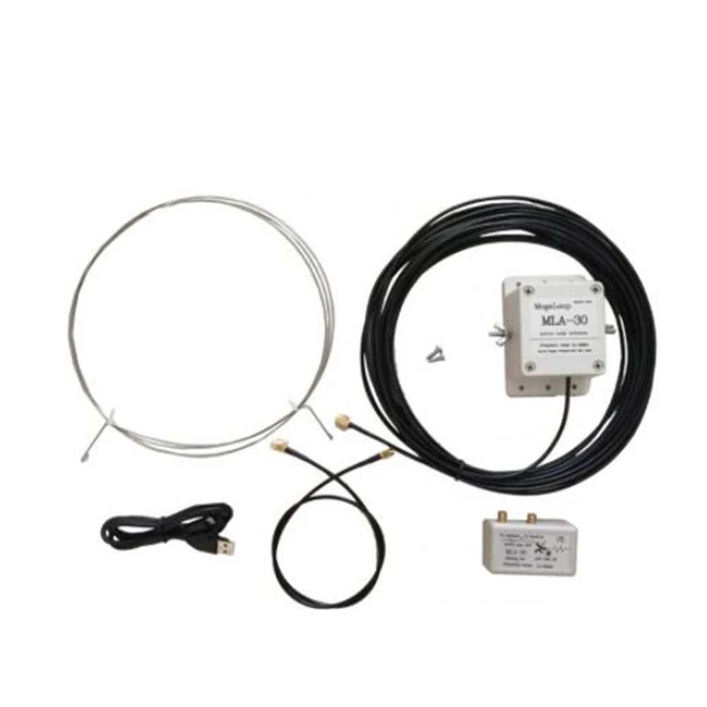 Short Medium Wave Radio Antenna for Short Wave Listenser Amateur Radio Eenthusiasts USB Ring Antenna