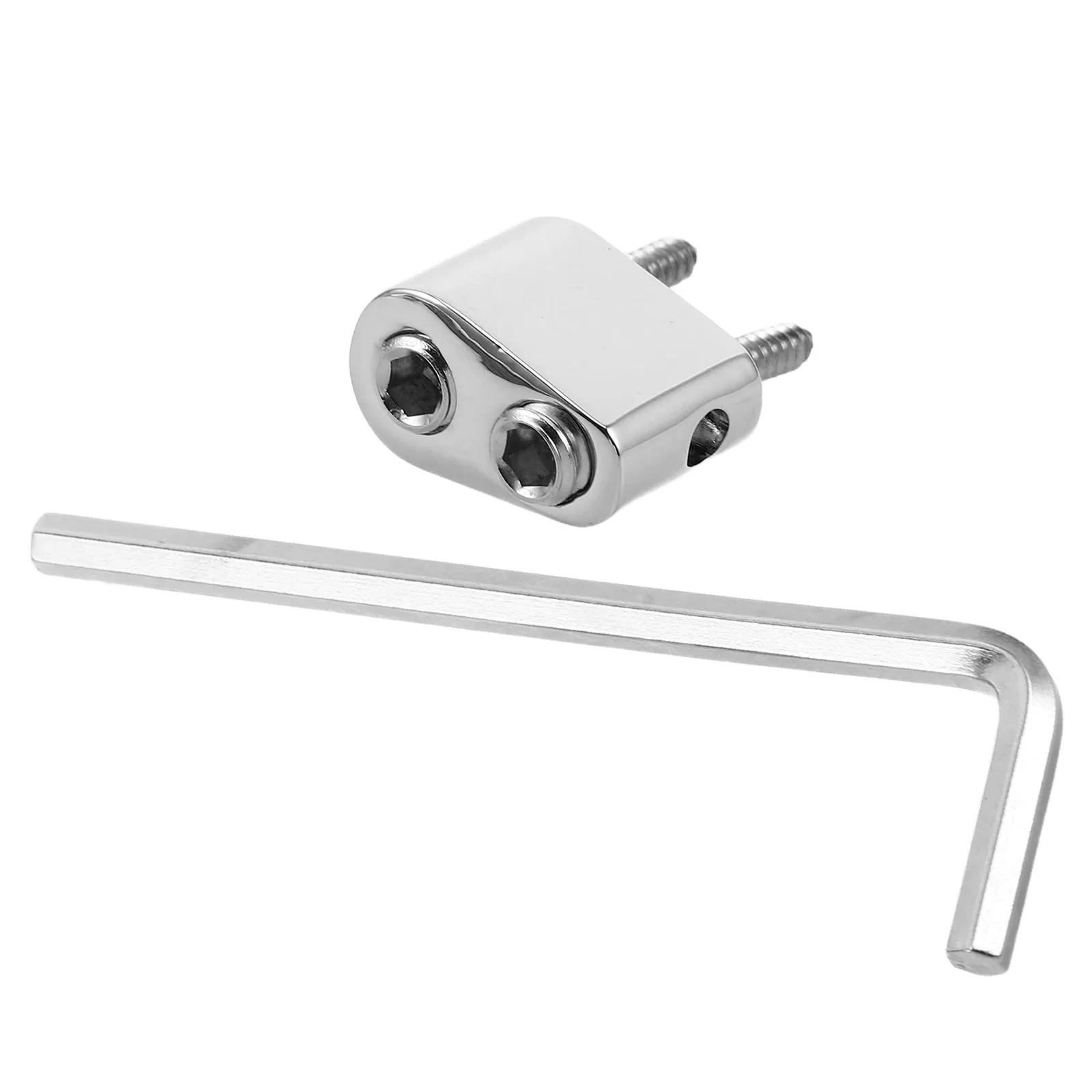 1Set Headless Electric Guitar Locking Nut Copper Material Compact Design Easy Installation for Studio Recording Stage