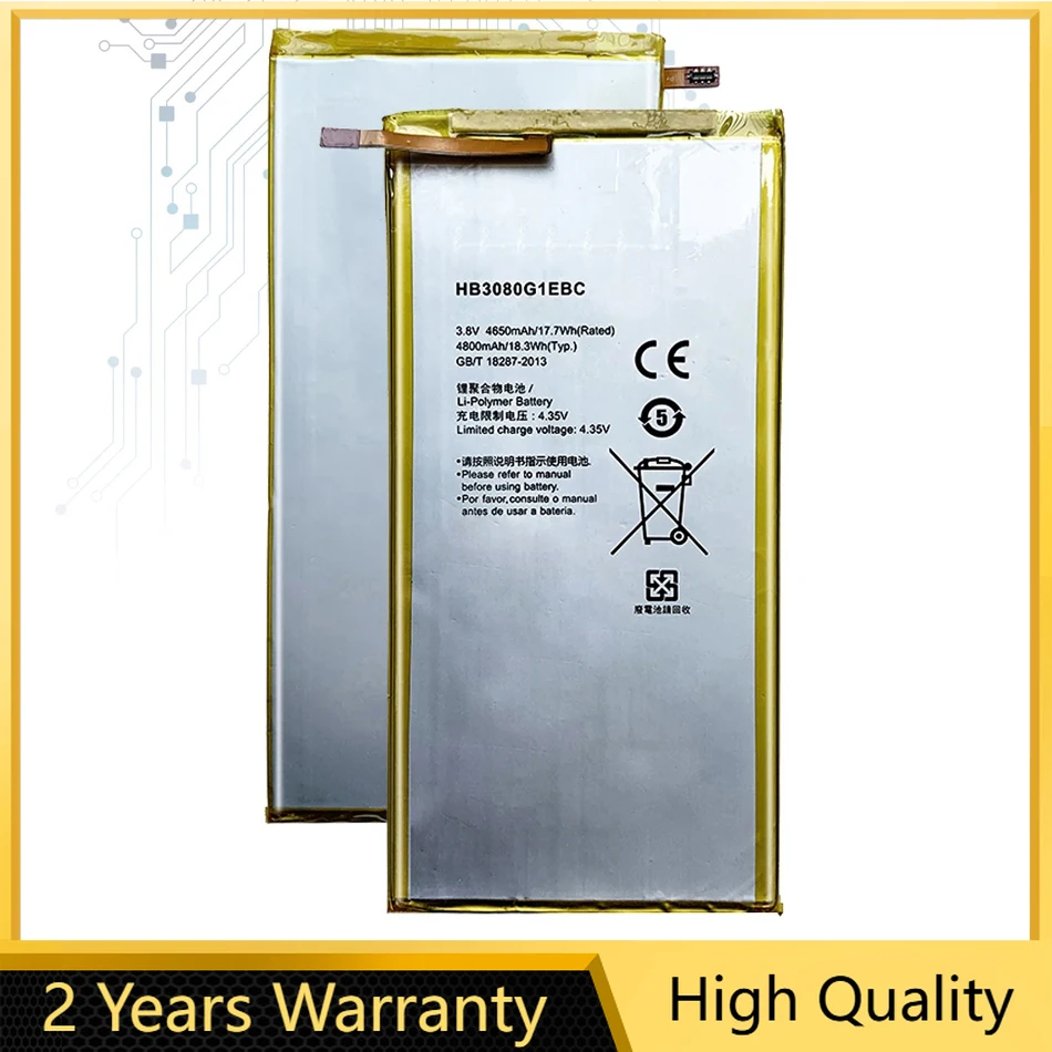 

Tablet Battery For Huawei MediaPad M2 M1 8.0" T3 10&9.6 LTE AGS-L09/M2-801L M2-801W M2-802L S8 701u/for Honor S8-701W