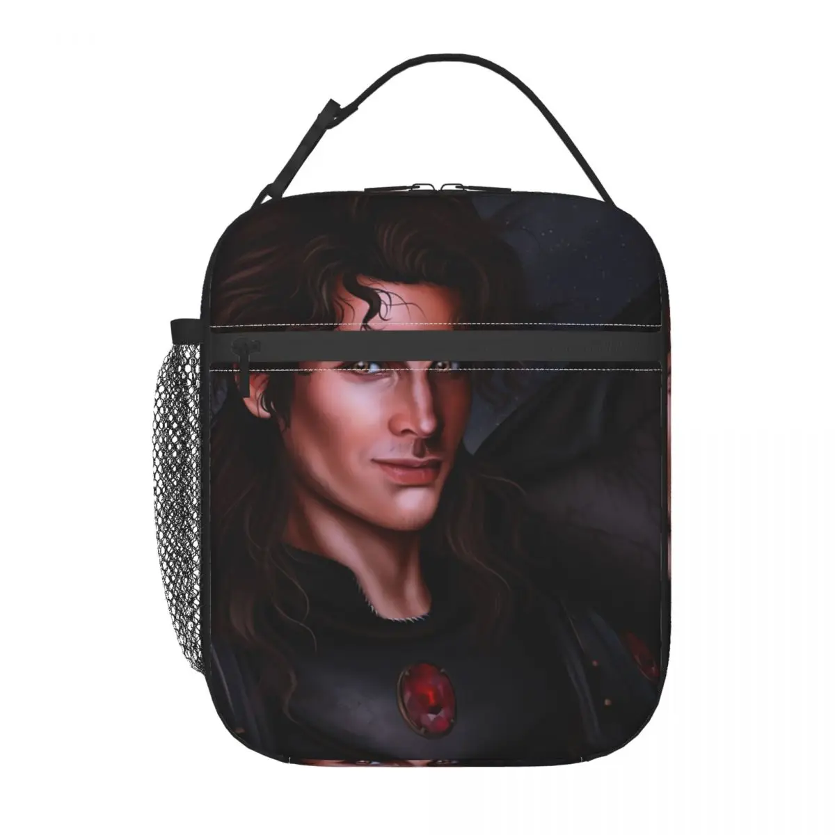 Cassian From ACOTAR Insulated Lunch Bag for Outdoor Picnic A Court Of Thorns And Roses Waterproof Cooler Thermal Bento Box Women