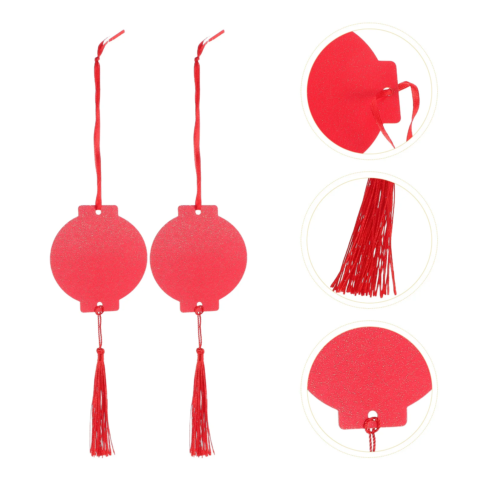 

30Pcs Valentine's Day Cards Shaped Ornaments Romantic Decorations Couples Gifts Hanging Tags Paper Cutouts