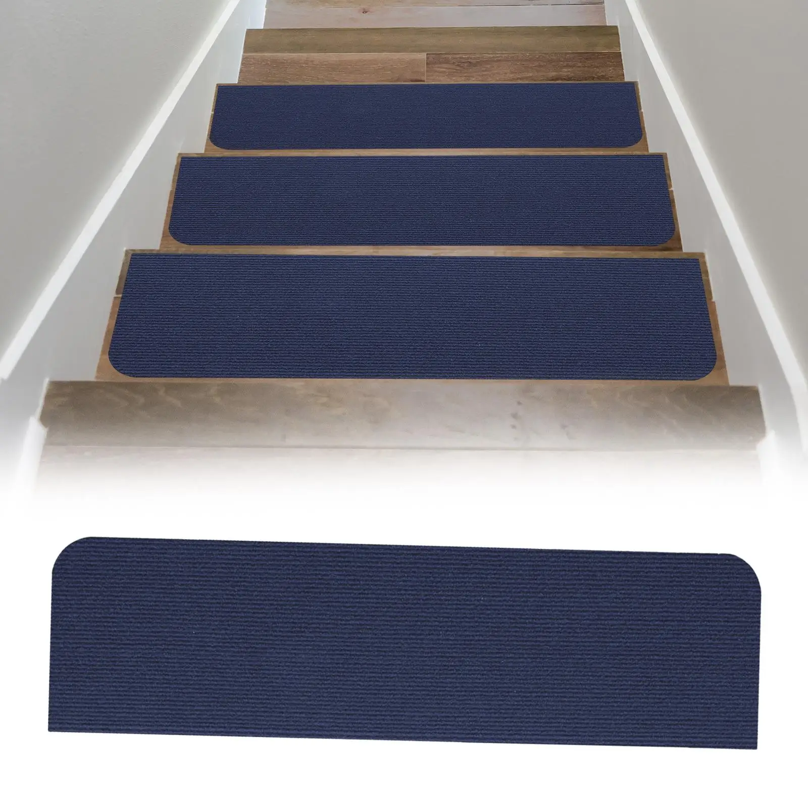 2-6pack Stair Treads Nonslip Rug 30x8inch Step Mats for Pets