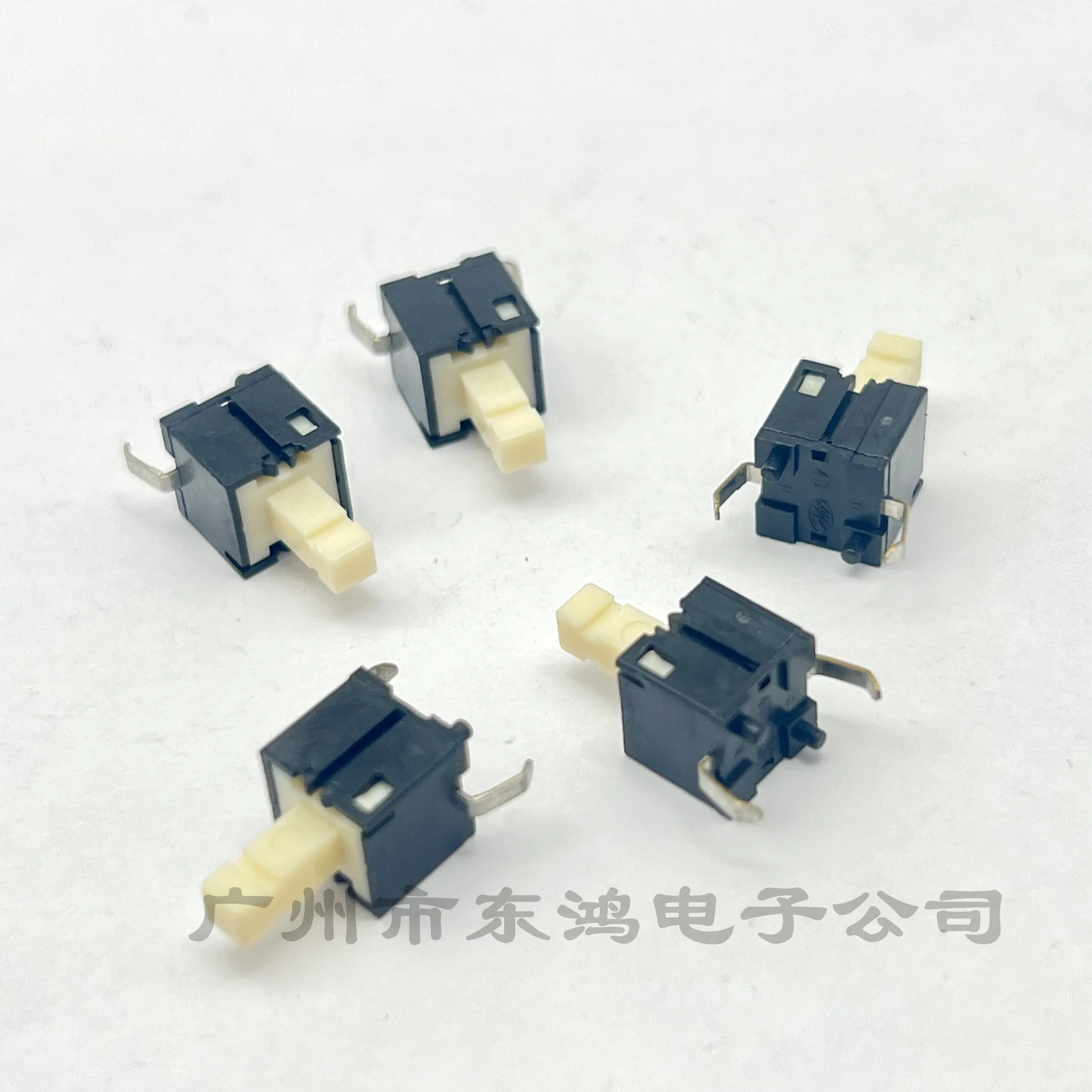 50 PCS original Japanese ALPS conductive silicone tact switch 8*8*14 straight plug 2 pins button micro-motion long life