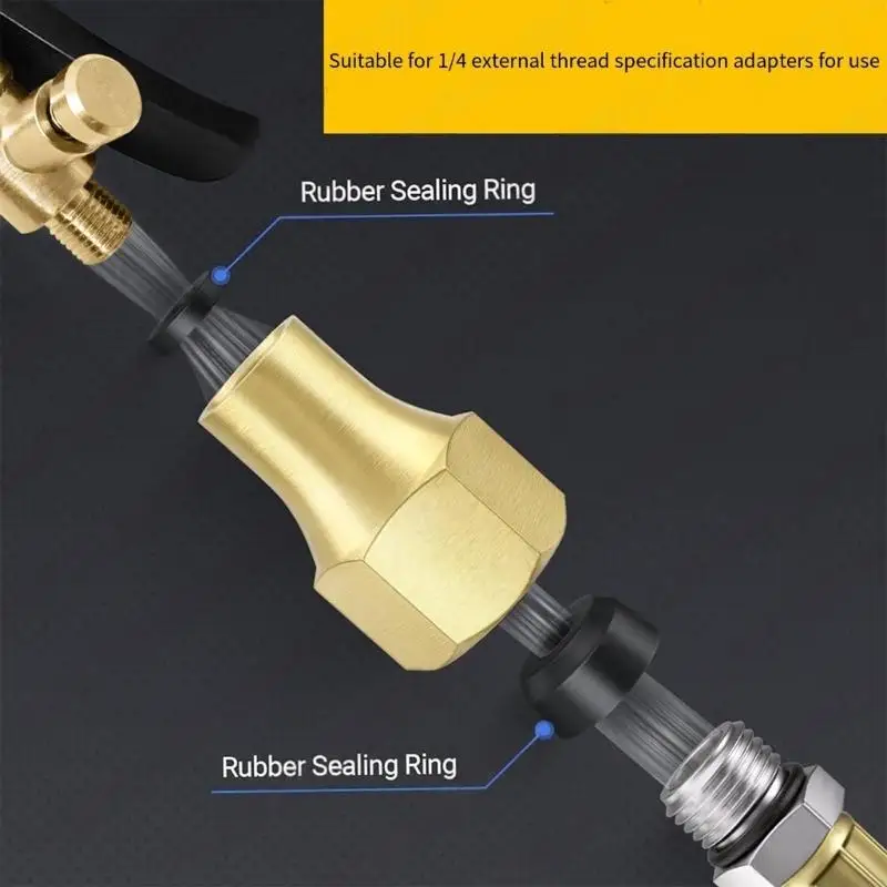 M76E Autoreifen-Inflator-Ventile, Anschluss, Luftkompressor, Pumpenfutter, Verriegelung Luftfutter – Detail 10