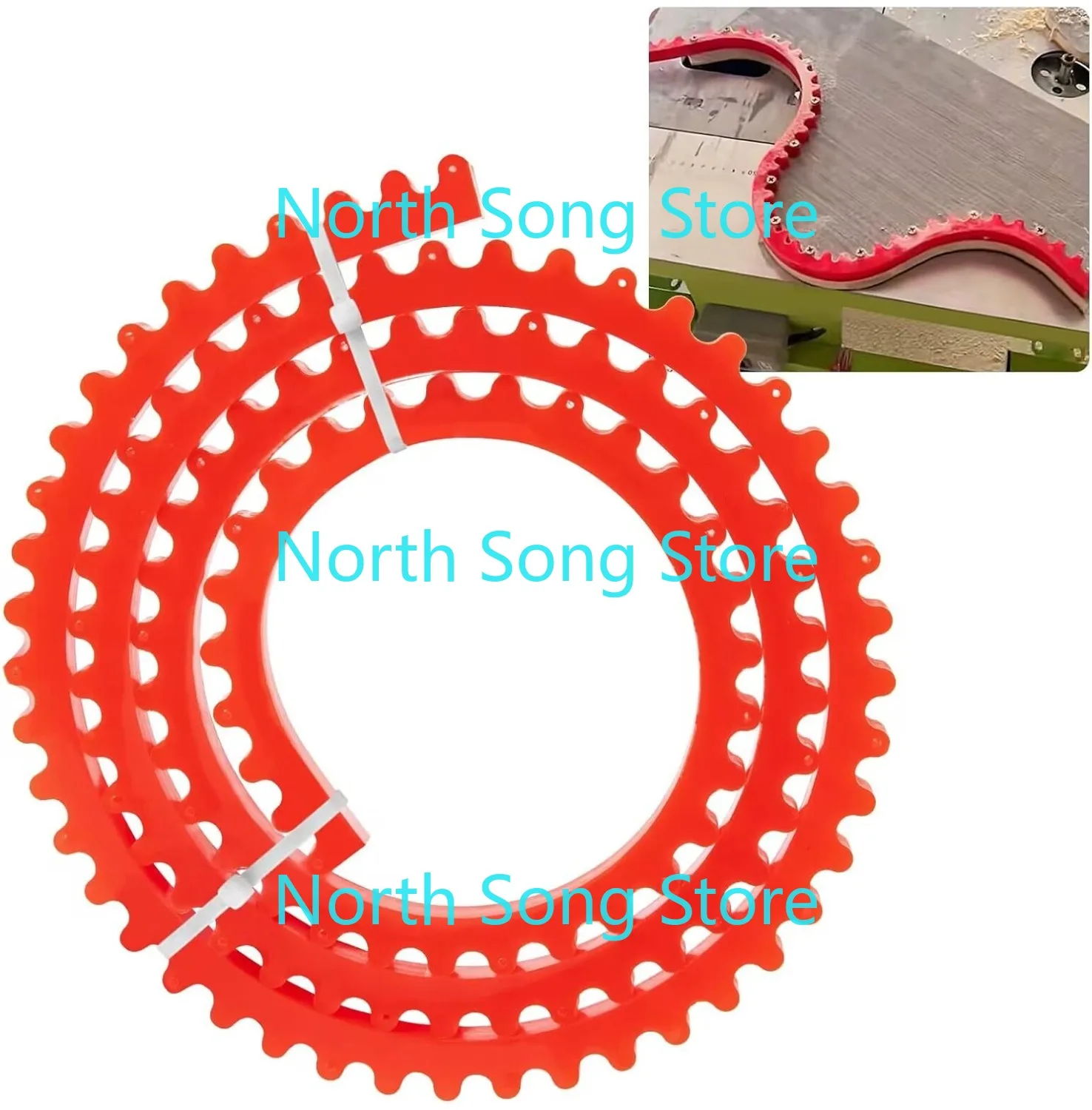 78 Inch Woodworking Profiling Strip, Flexible Curve Template, Excellent Rebound, Adjustable & Fixed Complex Shape Contour Tool