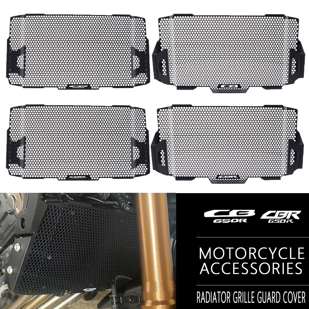 

For Honda CB650R CBR 650R CBR650R 2019 - 2023 2024 2025 CB 650R Neo Sports Cafe Motorcycle Radiator Guard Protector Grille Cover