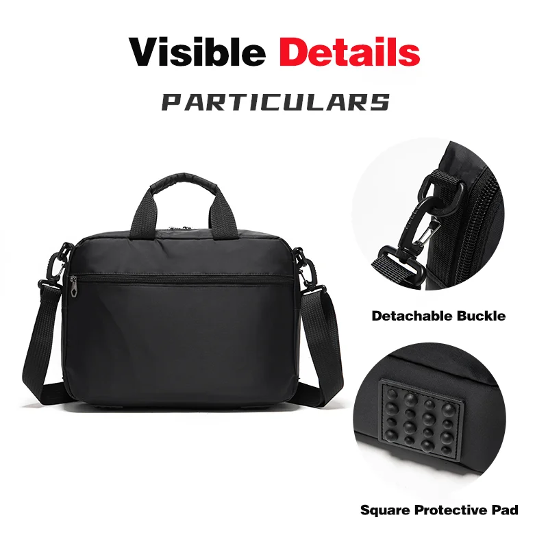 Volunteer Shoulder Bag for Men 2023 New Stylish Oxford Cloth Multi-pocket Travel Capacity High Quality Crossbody Bags 1713-02