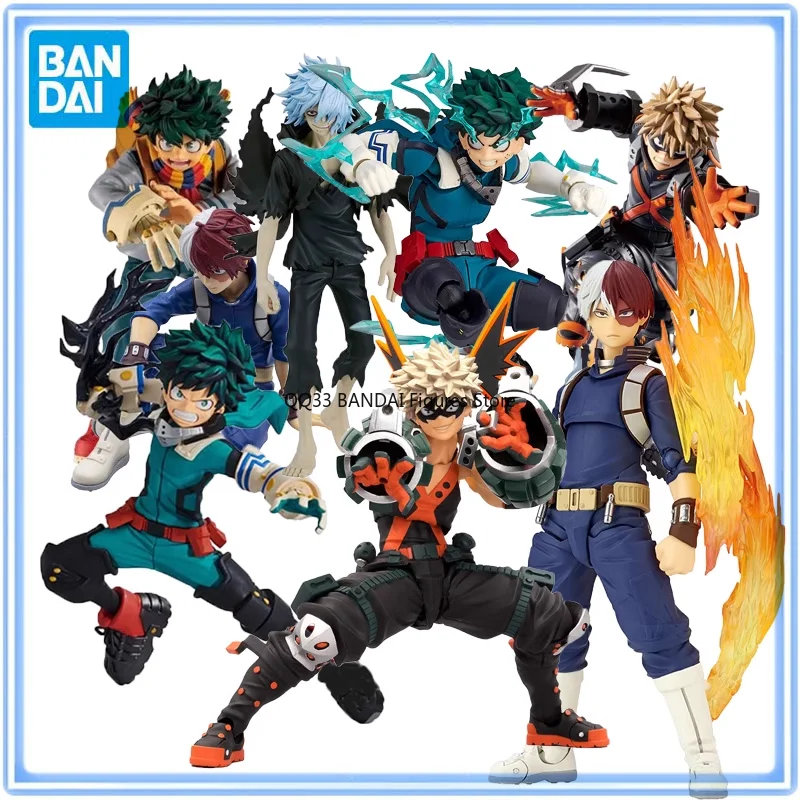 Bandai My Hero Academia Full Range Izuku Midoriya Katsuki Bakugou Kirishima Eijiro Shigaraki Tomura OCHACO URARAKA Action Figure