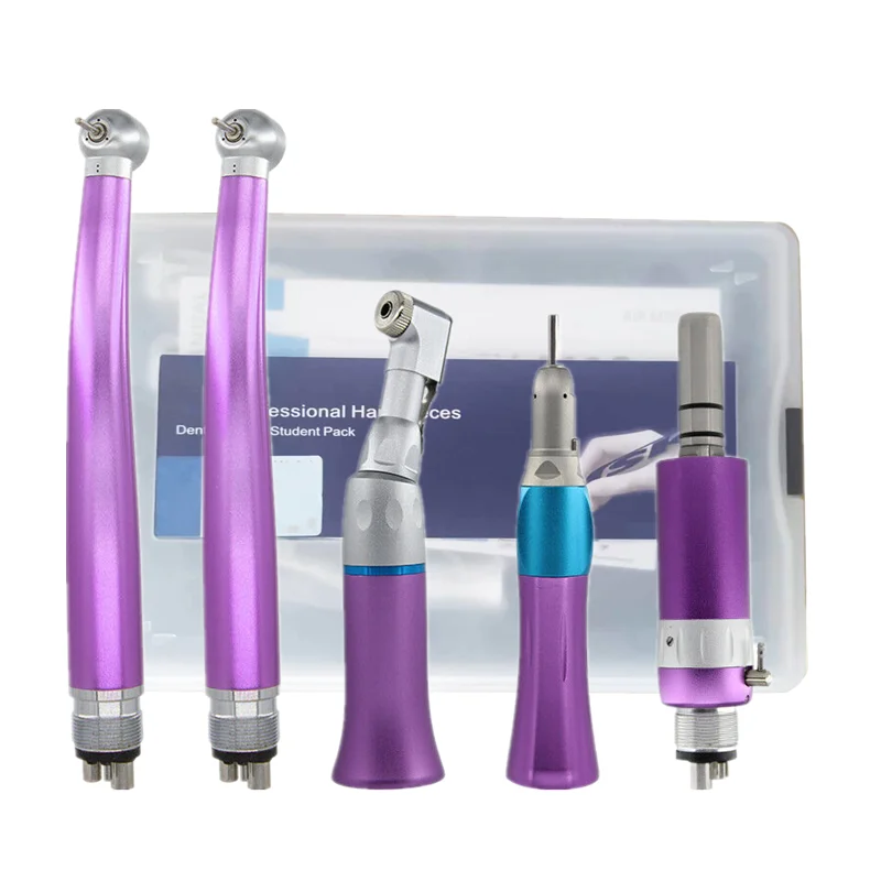 

Handpiece Ex-203 Push High & Low Speed Handpiece Turbine Kit Set 2h / 4h Student Study For Detistry Equipment