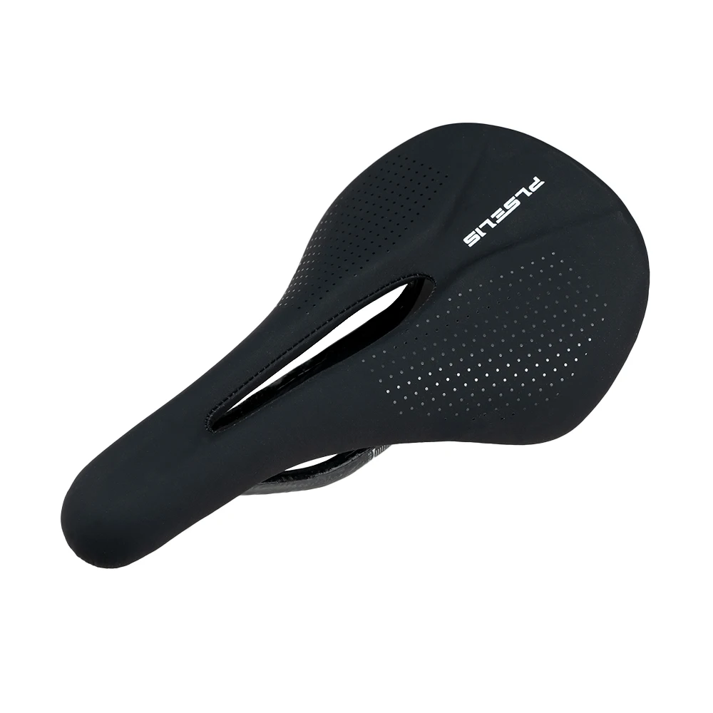 

Cycling carbon fiber cushion double carbon base plate bow anti-slip wear-resistant EVA high-elastic filling bicycle saddle