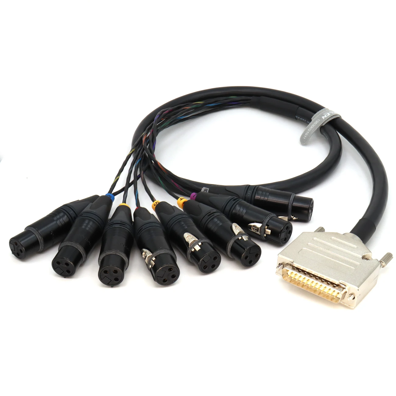 Canare MR202-8AT DB25 to NEUTRIK 8 XLR 3pin female Audio cable