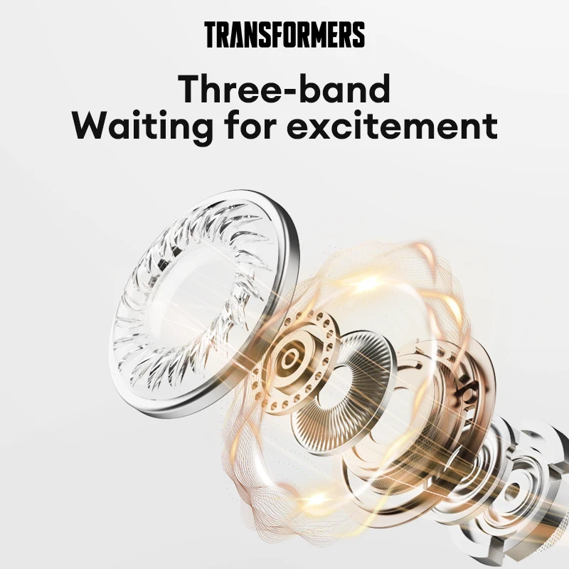 New TRANSFORMERS TF-T01 PRO ANC Wireless Earphones Noise Reduction Low Latency Headphones Gaming Music Dual Mode Choice Earbuds